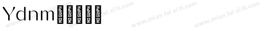 Yodnam字体转换