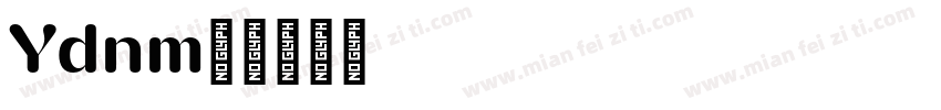 Yodnam字体转换