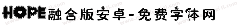 HOPE融合版安卓字体转换