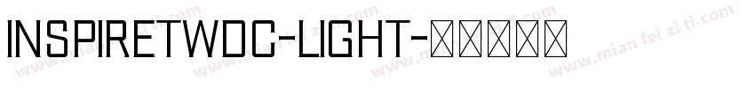 InspireTWDC-Light字体转换