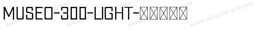 Museo-300-Light字体转换