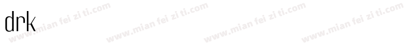 Adirek字体转换