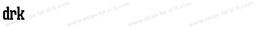 Adirek字体转换