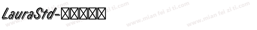 LauraStd字体转换