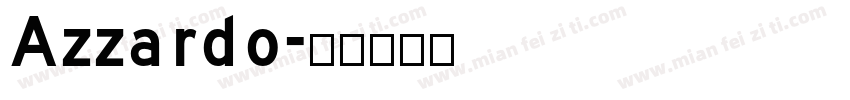 Azzardo字体转换