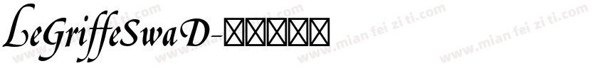 LeGriffeSwaD字体转换