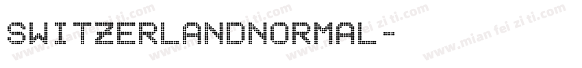 Switzerlandnormal字体转换