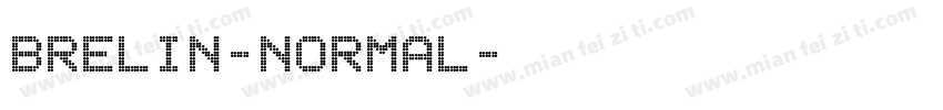 brelin-normal字体转换