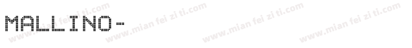 mallino字体转换