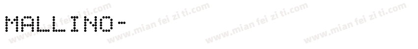 mallino字体转换