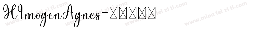 HImogenAgnes字体转换