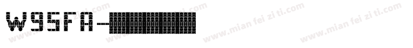 W95FA字体转换