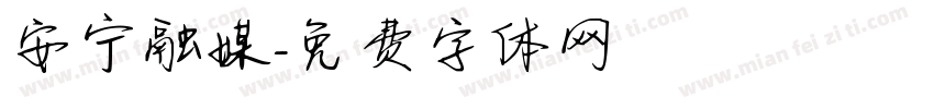 安宁融媒字体转换