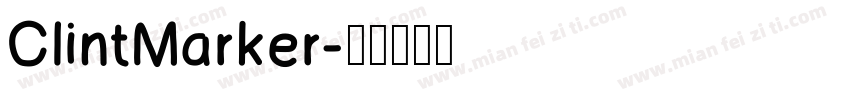ClintMarker字体转换