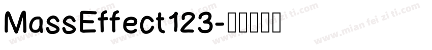 MassEffect123字体转换