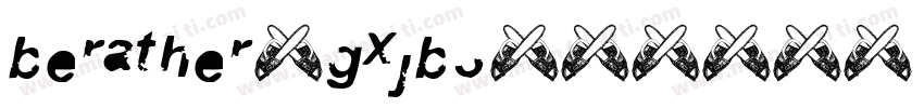 Berather-gxjB3字体转换