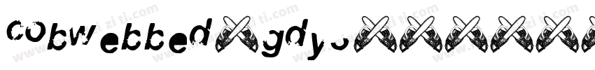Cobwebbed-gDY3字体转换