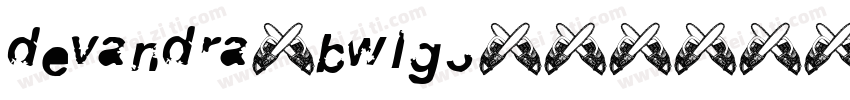 Devandra-BWLG3字体转换
