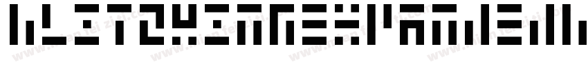 BlitzwingExpandedBold-ReA3字体转换