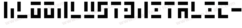 Bloodlust3DItalic-Olp3字体转换