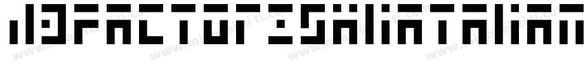 D3FactorismKatakanaItalic-2OA3字体转换