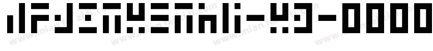 DFJinWenHK-W3字体转换