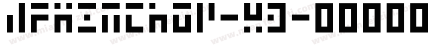 DFMinchoP-w3字体转换