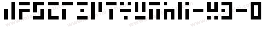 DFScriptYunHK-W3字体转换