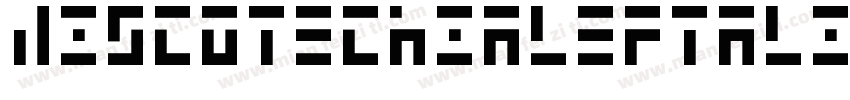 DiscotechiaLeftalic-Rar3字体转换