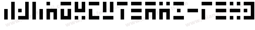 DjbHowCuteAmI-ReX3字体转换