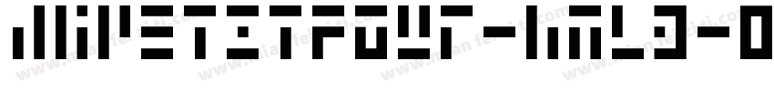 Dkpetitfour-Bnl3字体转换