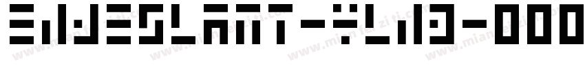 EdjeSlant-yLd3字体转换
