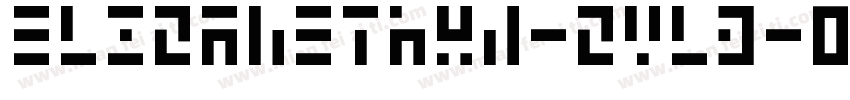 ElizabethWd-ZVl3字体转换