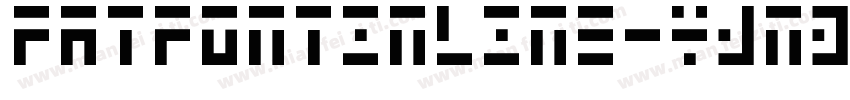 Fatfontinline-yjn3字体转换