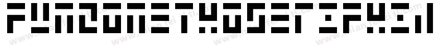 FunzoneTwoSerifWide-BnP3字体转换