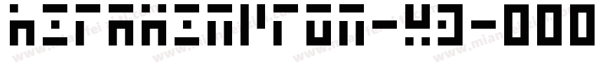 HiraMinProN-W3字体转换