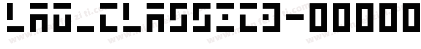 Lao_Classic3字体转换