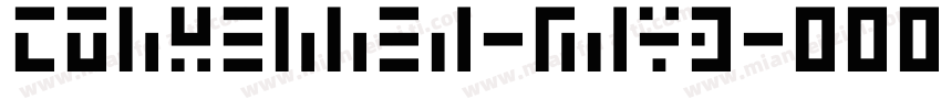 Cobwebbed-gDY3字体转换