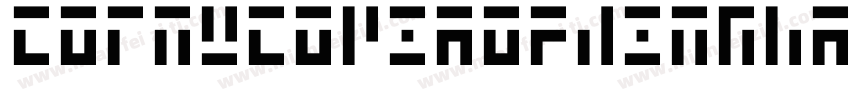 CornucopiaOfDingbatsSeven-B3m3字体转换