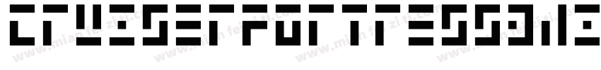 CruiserFortress3DItalic-ZDx3字体转换