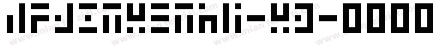 DFJinWenHK-W3字体转换