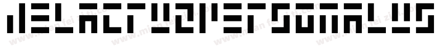 DelacruzPersonalUse-ZVJo3字体转换