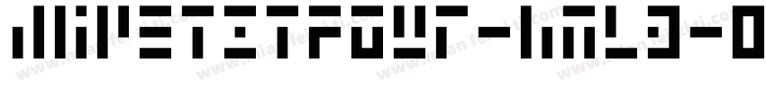 Dkpetitfour-Bnl3字体转换