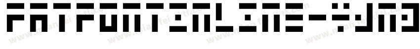 Fatfontinline-yjn3字体转换