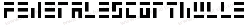 FederalEscortBullet-BMp3字体转换