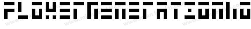 FlowerGenerationBoldItalic-O8o3字体转换