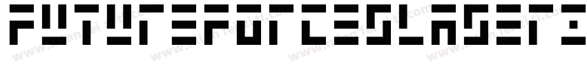FutureForcesLaserItalic-3Dr3字体转换