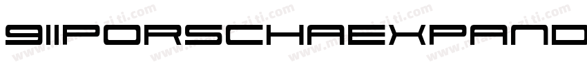 911porschaexpanded字体转换