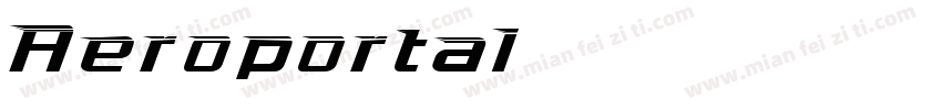 Aeroportal字体转换