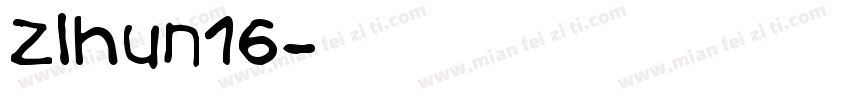 zihun16字体转换